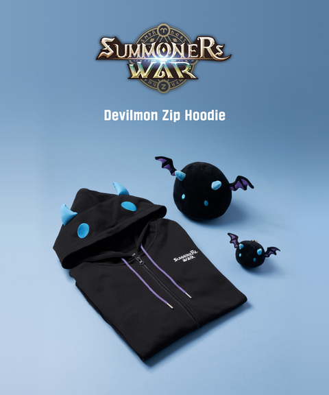 Official Summoners War Devilmon zip hoodie from Com2uS Store